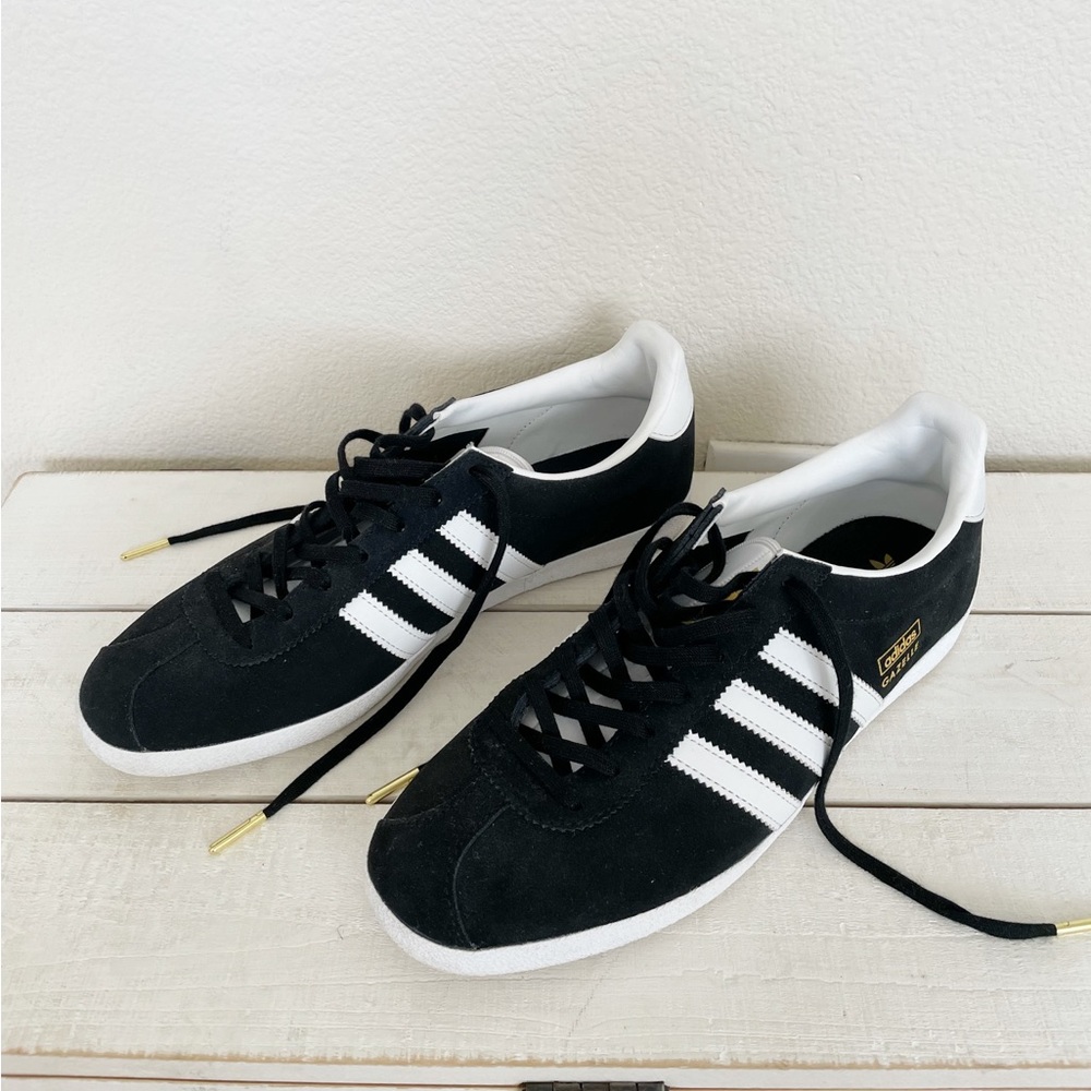 Adidas Gazelle OG Black/White Women’s Size 10